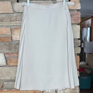 Designer Hyke Cream Women's Skirt